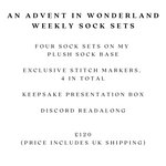 Load image into Gallery viewer, Weekly Sock Set Advent
