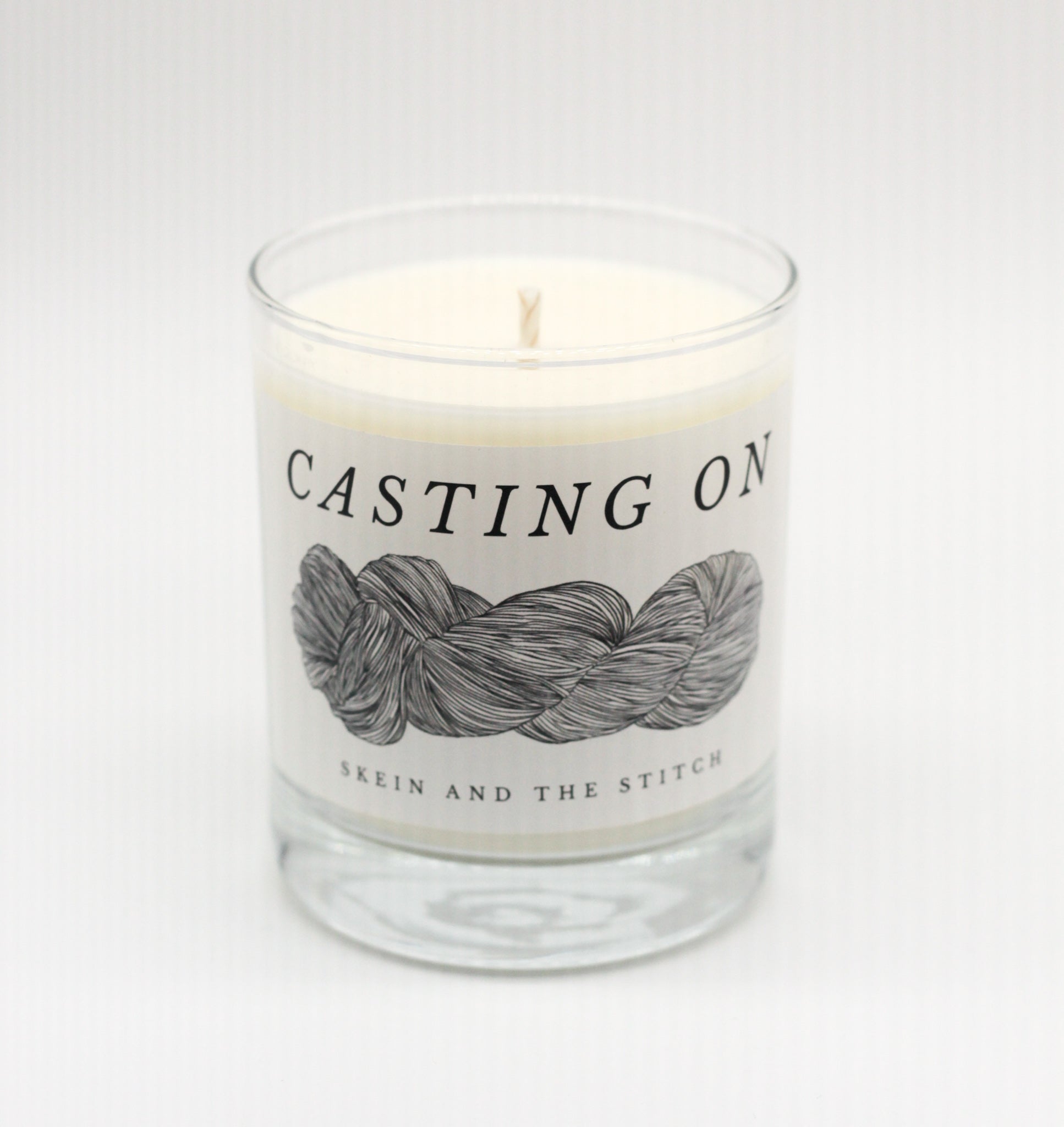 Casting On - Hand Poured Soy Wax Candle