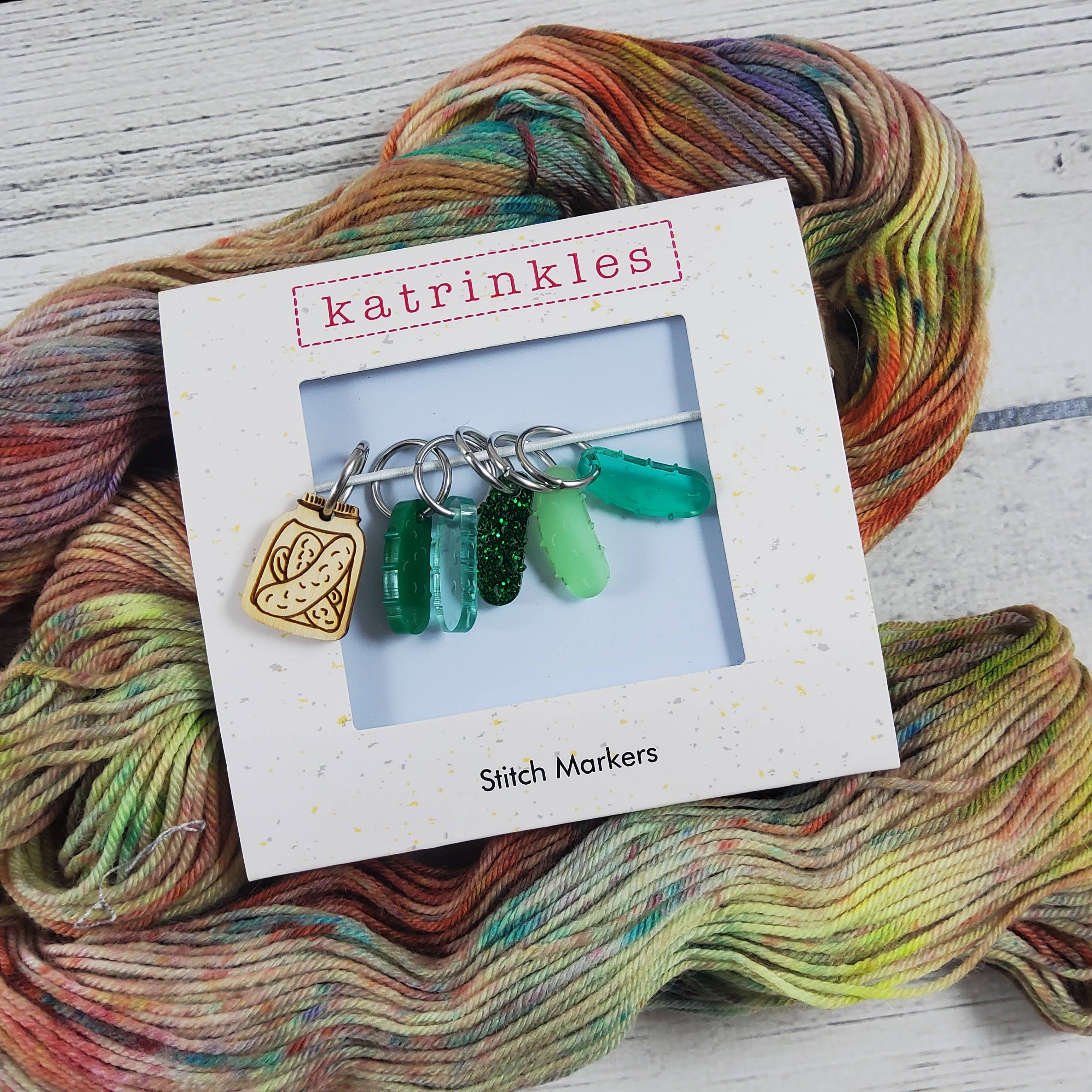 Katrinkles - Pickle Stitch Marker Set
