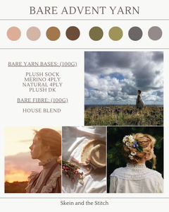 Bare Advent Yarn and Fibre - Preorder