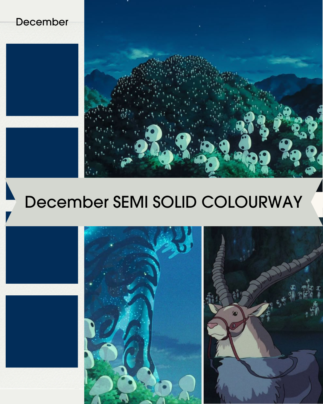 Night Forest - Enchanted Yarn Society (DECEMBER)