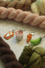 Load image into Gallery viewer, Midnight Diner Stitch Marker Set
