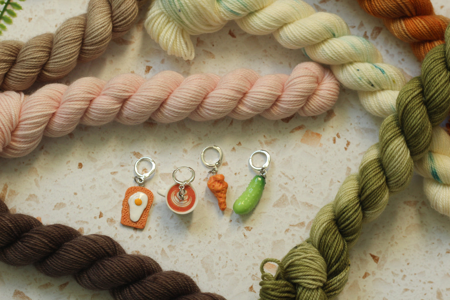 Food Themed Stitch Marker Set