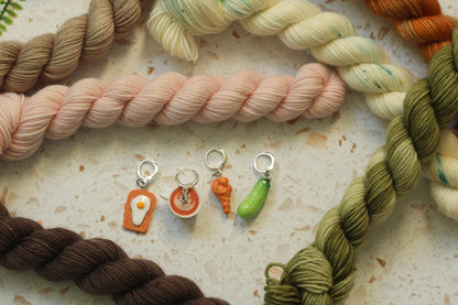 Food Themed Stitch Marker Set