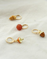 Load image into Gallery viewer, Pumpkin Spice Stitch Marker Set
