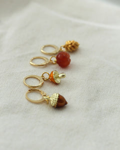 Pumpkin Spice Stitch Marker Set