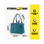 Load image into Gallery viewer, Soolla Studio Bag - Aquamarine
