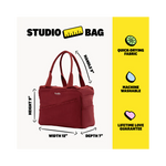 Load image into Gallery viewer, Soolla Studio Bag - Sangria
