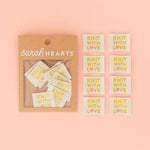 Load image into Gallery viewer, Sarah Hearts Woven Labels
