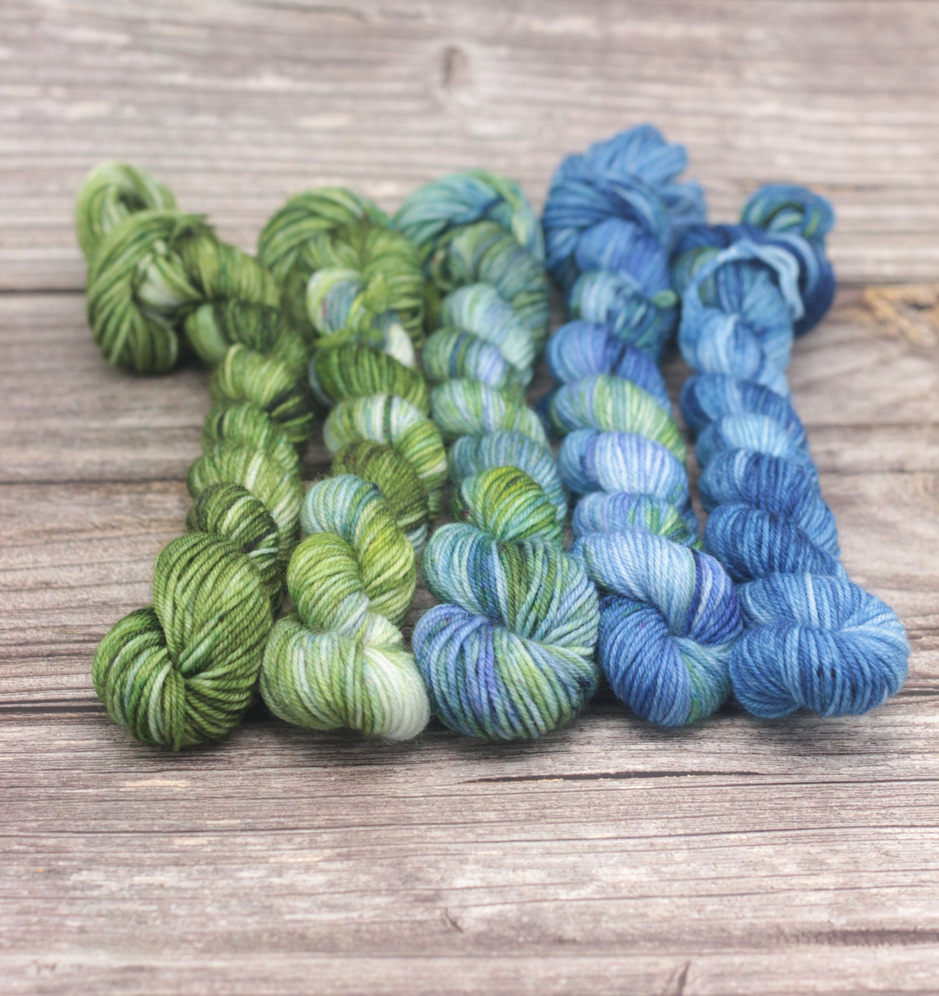 Mother Earth Mini Skein Fade Set - Ready to Ship