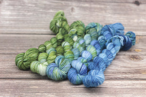 Mother Earth Mini Skein Fade Set - Ready to Ship