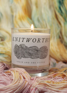 Knitworthy - Hand Poured Soy Wax Candle